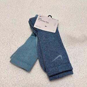 Blue Nike Socks